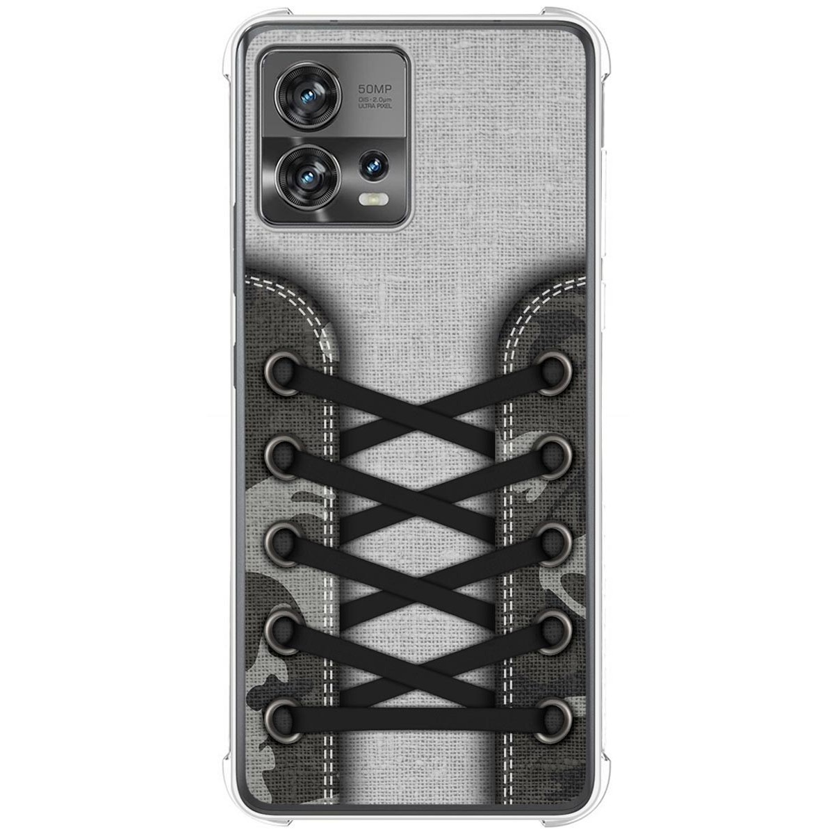 Funda Silicona Antigolpes para Motorola Edge 30 Fusion 5G diseño Zapatillas 16 Dibujos