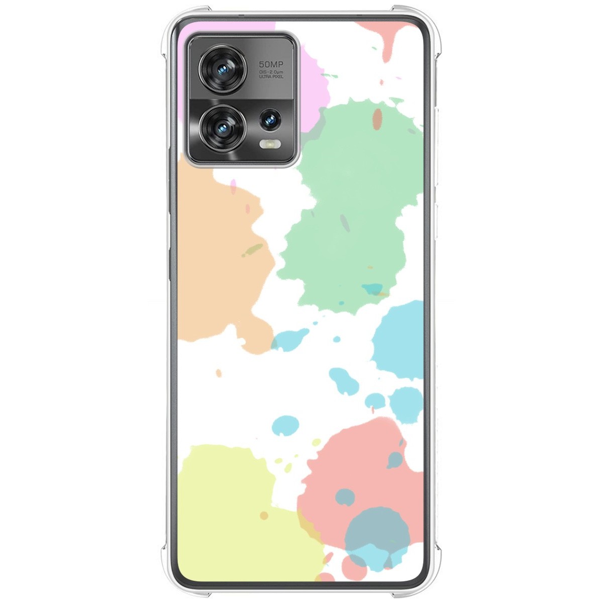 Funda Silicona Antigolpes para Motorola Edge 30 Fusion 5G diseño Acuarela 05 Dibujos