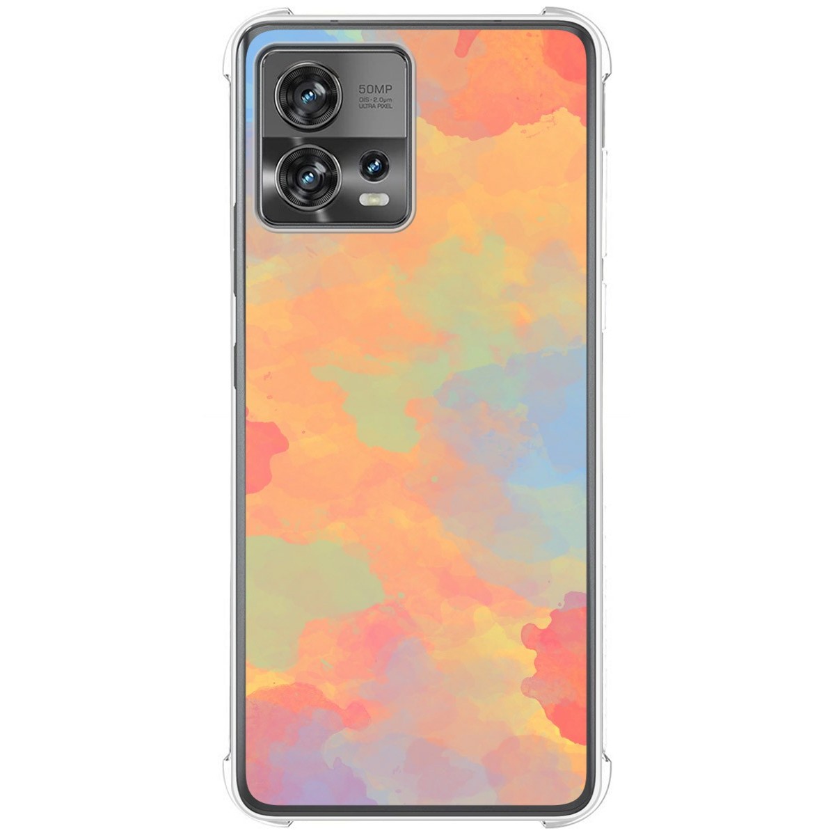 Funda Silicona Antigolpes para Motorola Edge 30 Fusion 5G diseño Acuarela 08 Dibujos