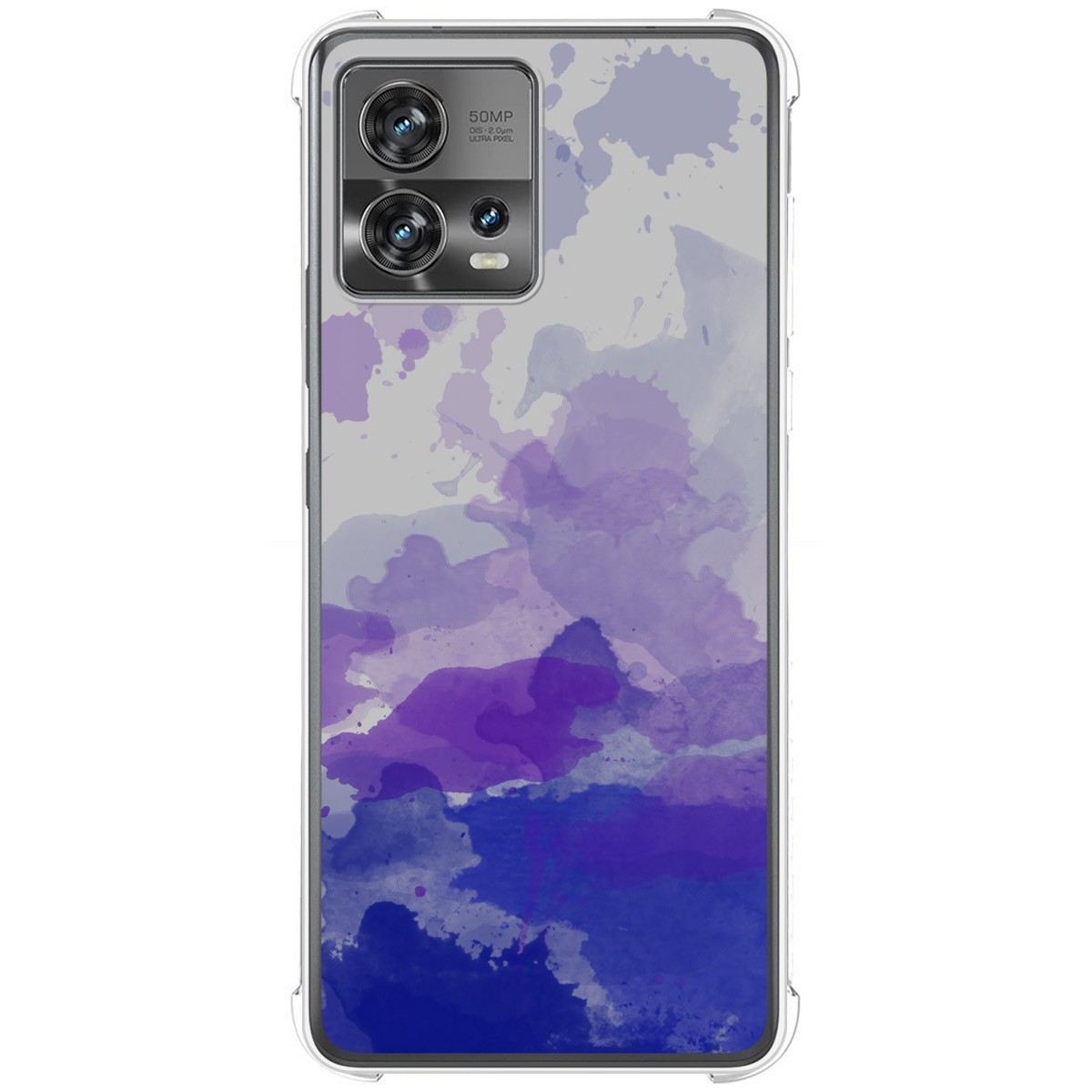 Funda Silicona Antigolpes para Motorola Edge 30 Fusion 5G diseño Acuarela 09 Dibujos