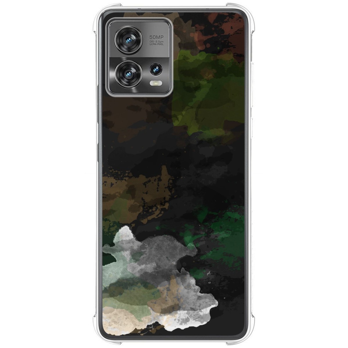 Funda Silicona Antigolpes para Motorola Edge 30 Fusion 5G diseño Acuarela 12 Dibujos