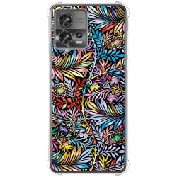 Funda Silicona Antigolpes para Motorola Edge 30 Fusion 5G diseño Flores 04 Dibujos