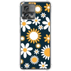 Funda Silicona Antigolpes para Motorola Edge 30 Fusion 5G diseño Flores 08 Dibujos