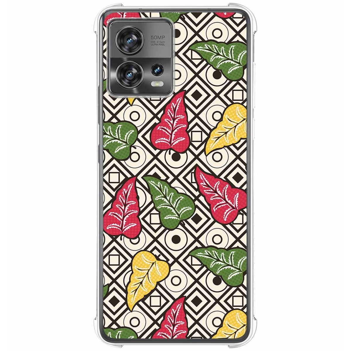 Funda Silicona Antigolpes para Motorola Edge 30 Fusion 5G diseño Flores 11 Dibujos
