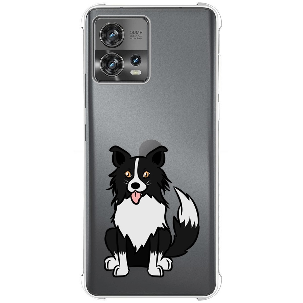 Funda Silicona Antigolpes para Motorola Edge 30 Fusion 5G diseño Perros 01 Dibujos
