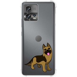 Funda Silicona Antigolpes para Motorola Edge 30 Fusion 5G diseño Perros 03 Dibujos