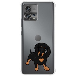Funda Silicona Antigolpes para Motorola Edge 30 Fusion 5G diseño Perros 04 Dibujos