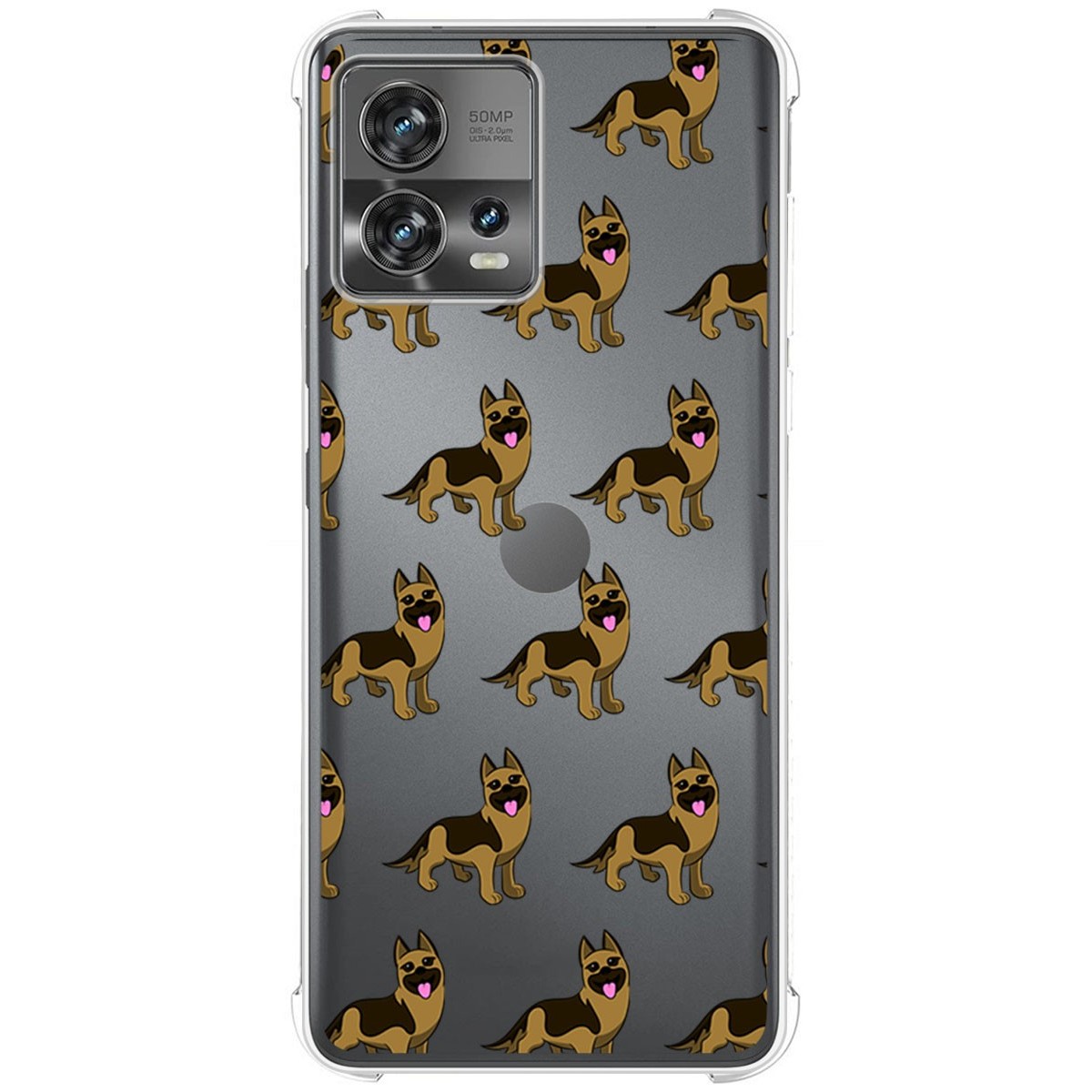 Funda Silicona Antigolpes para Motorola Edge 30 Fusion 5G diseño Perros 09 Dibujos