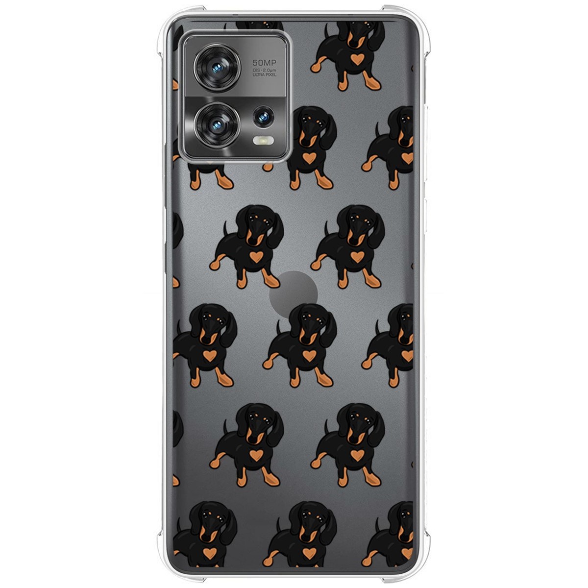 Funda Silicona Antigolpes para Motorola Edge 30 Fusion 5G diseño Perros 10 Dibujos