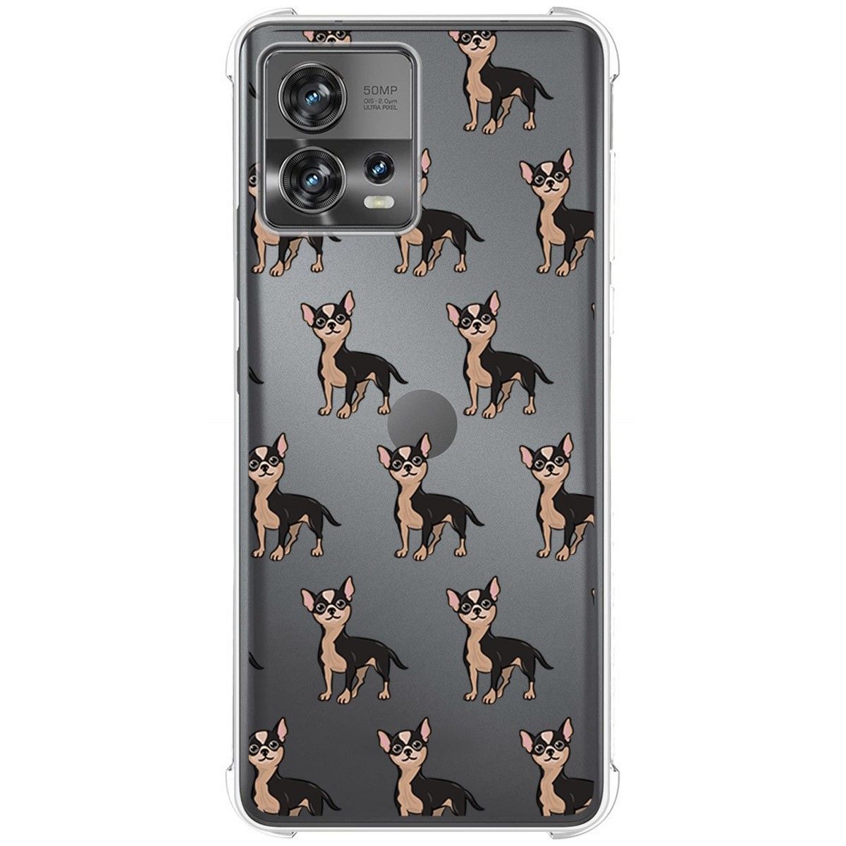 Funda Silicona Antigolpes para Motorola Edge 30 Fusion 5G diseño Perros 11 Dibujos