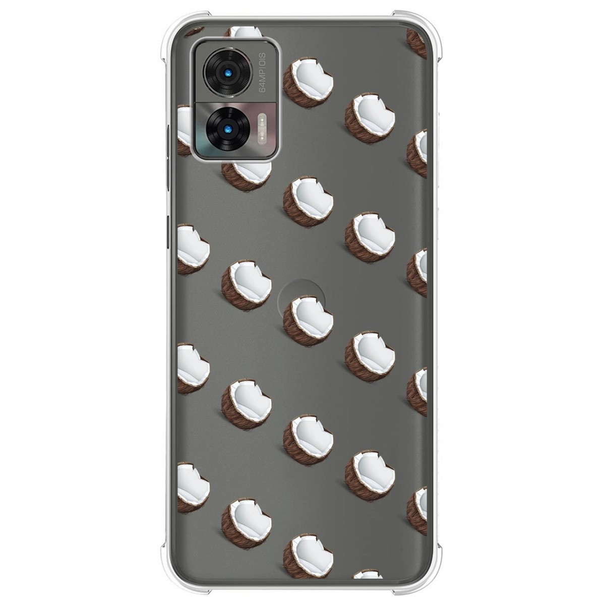 Funda Silicona Antigolpes para Motorola Edge 30 Neo 5G diseño Cocos Dibujos