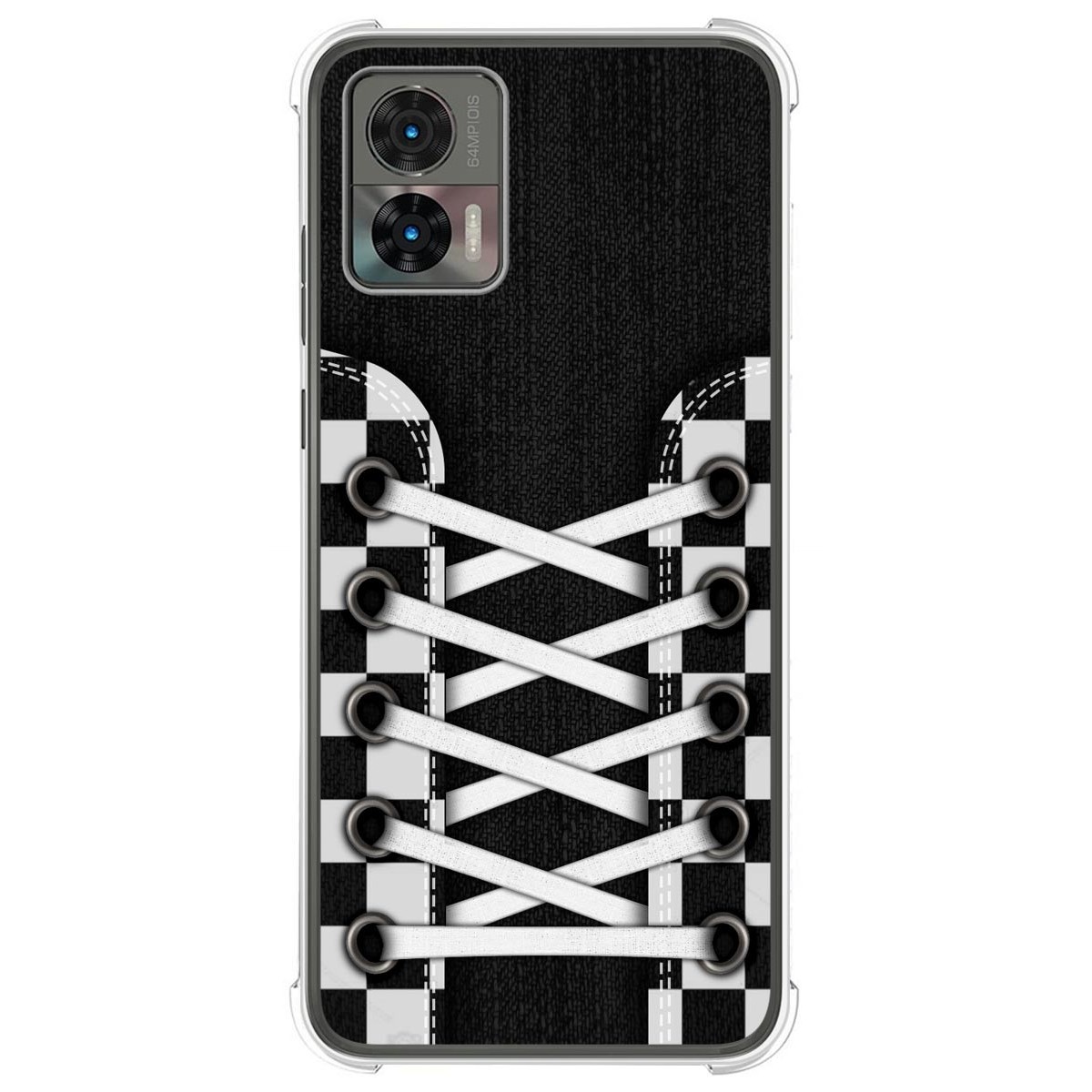 Funda Silicona Antigolpes para Motorola Edge 30 Neo 5G diseño Zapatillas 03 Dibujos