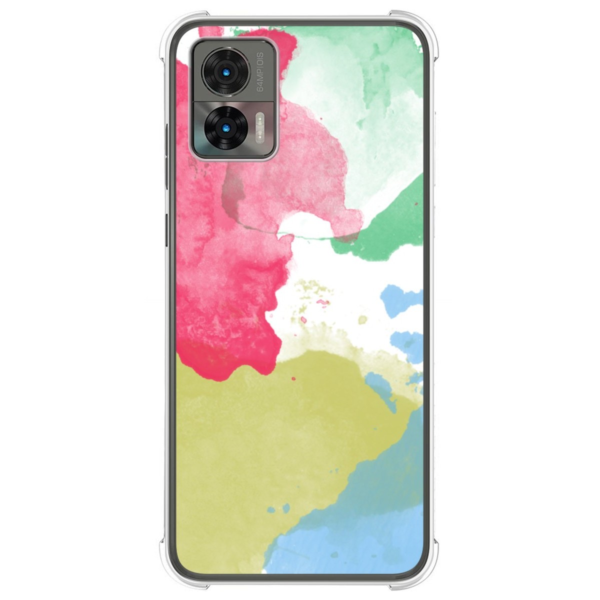 Funda Silicona Antigolpes para Motorola Edge 30 Neo 5G diseño Acuarela 02 Dibujos