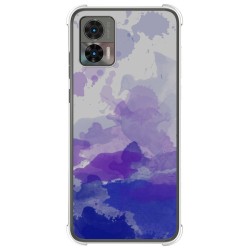Funda Silicona Antigolpes para Motorola Edge 30 Neo 5G diseño Acuarela 09 Dibujos