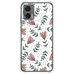 Funda Silicona Antigolpes para Motorola Edge 30 Neo 5G diseño Flores 01 Dibujos
