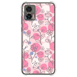 Funda Silicona Antigolpes para Motorola Edge 30 Neo 5G diseño Flores 07 Dibujos