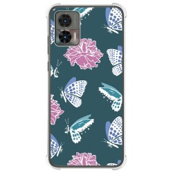 Funda Silicona Antigolpes para Motorola Edge 30 Neo 5G diseño Flores 10 Dibujos