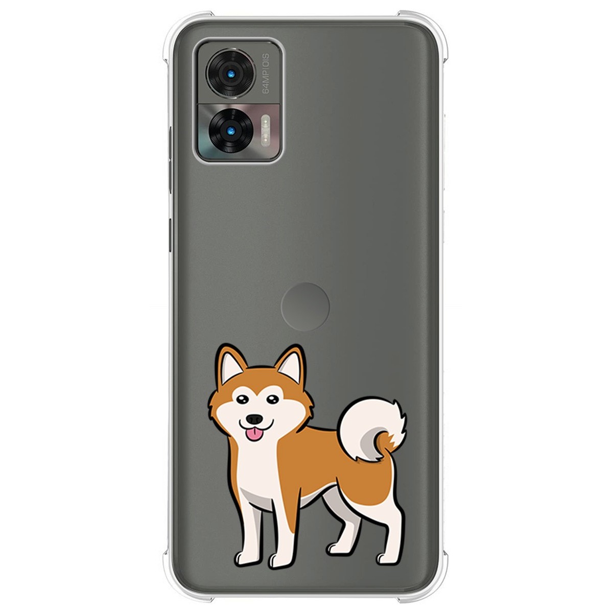 Funda Silicona Antigolpes para Motorola Edge 30 Neo 5G diseño Perros 02 Dibujos