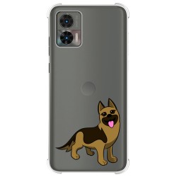Funda Silicona Antigolpes para Motorola Edge 30 Neo 5G diseño Perros 03 Dibujos