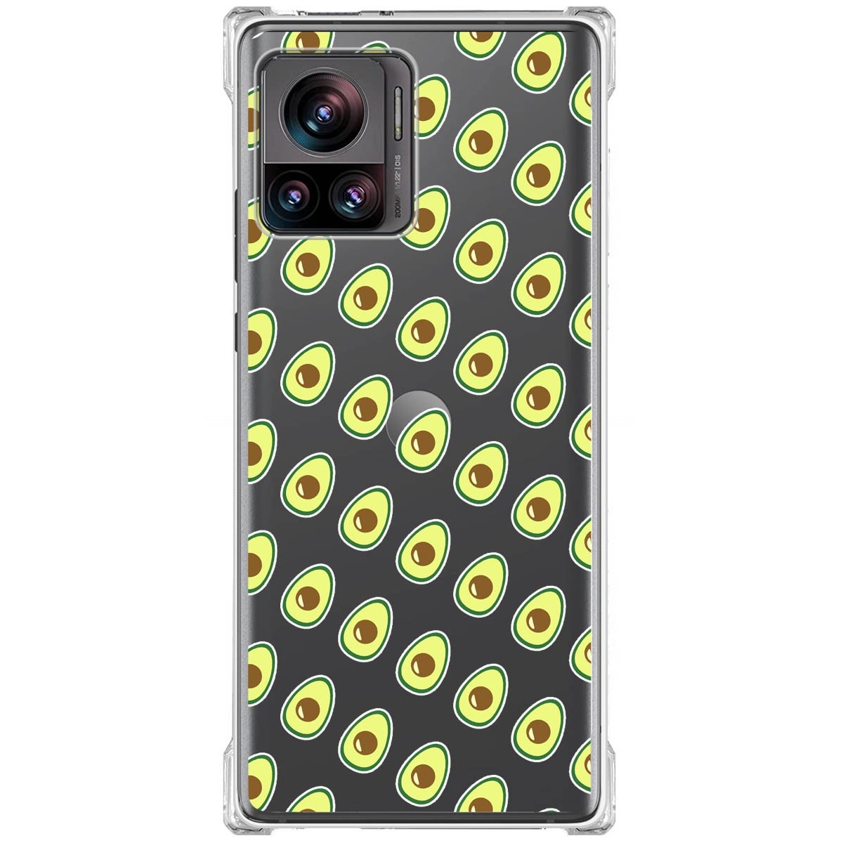 Funda Silicona Antigolpes para Motorola Edge 30 Ultra 5G diseño Aguacate Dibujos