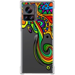 Funda Silicona Antigolpes para Motorola Edge 30 Ultra 5G diseño Colores Dibujos