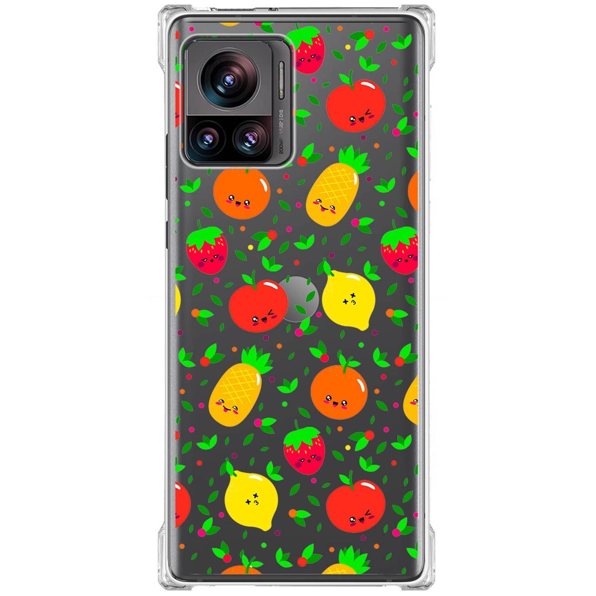 Funda Silicona Antigolpes para Motorola Edge 30 Ultra 5G diseño Frutas 01 Dibujos