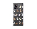 Funda Silicona Antigolpes para Motorola Edge 30 Ultra 5G diseño Perros Dibujos
