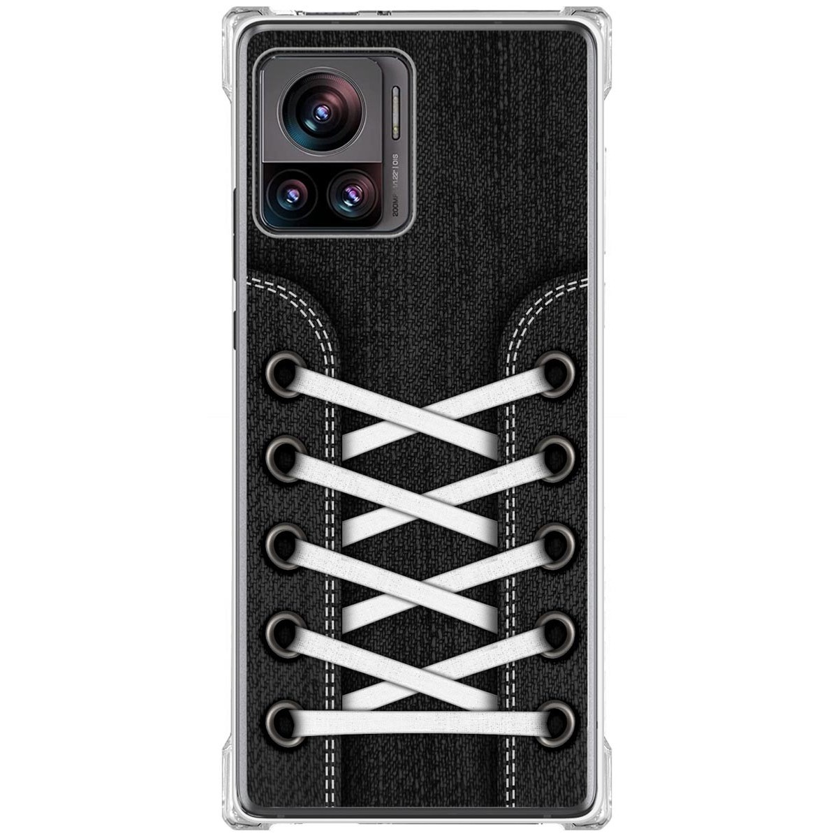 Funda Silicona Antigolpes para Motorola Edge 30 Ultra 5G diseño Zapatillas 02 Dibujos