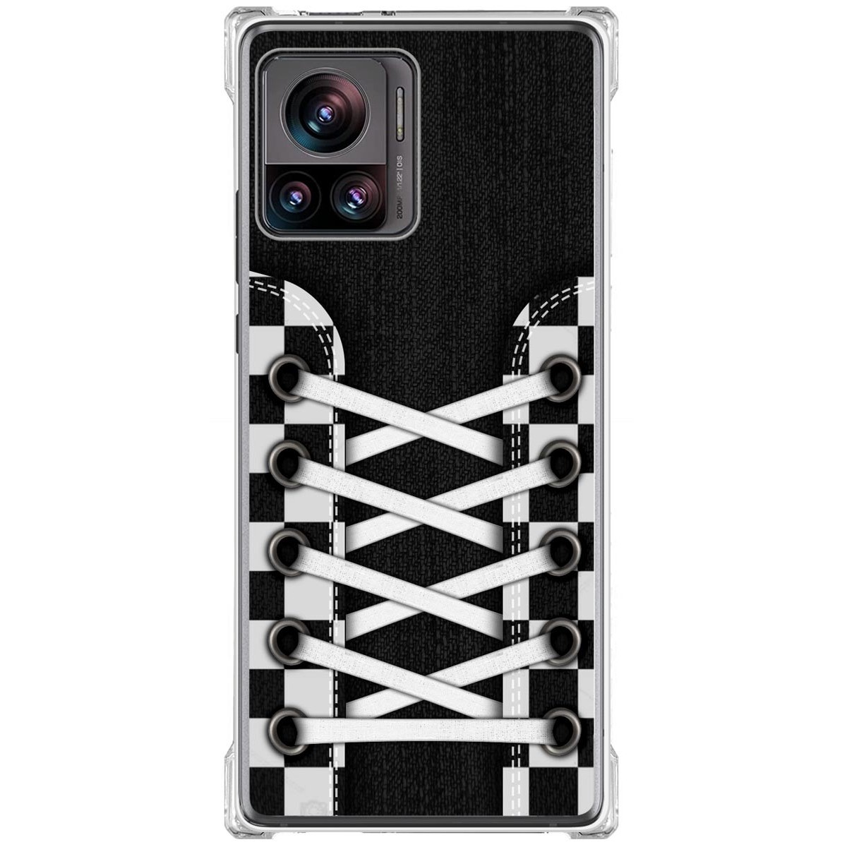 Funda Silicona Antigolpes para Motorola Edge 30 Ultra 5G diseño Zapatillas 03 Dibujos