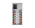 Funda Silicona Antigolpes para Motorola Edge 30 Ultra 5G diseño Zapatillas 04 Dibujos