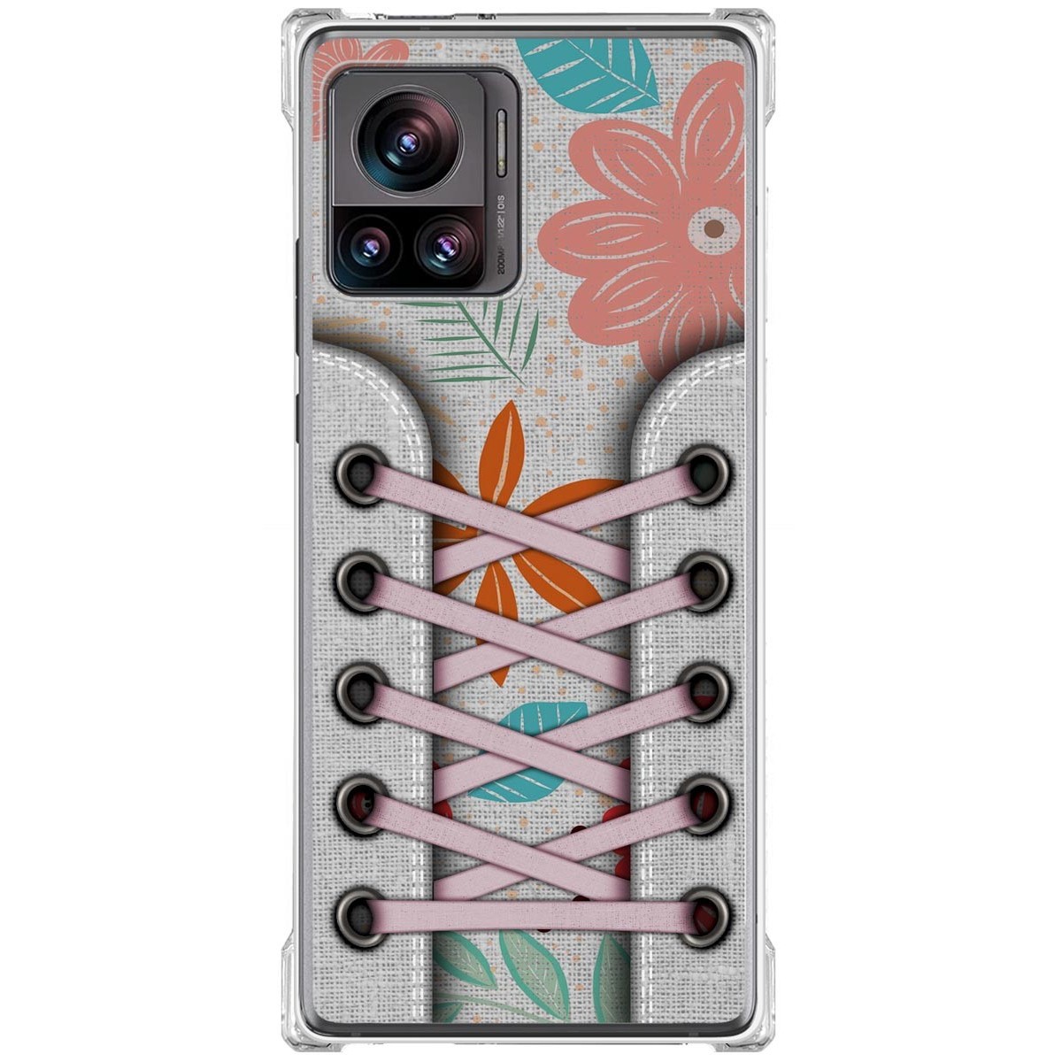 Funda Silicona Antigolpes para Motorola Edge 30 Ultra 5G diseño Zapatillas 09 Dibujos
