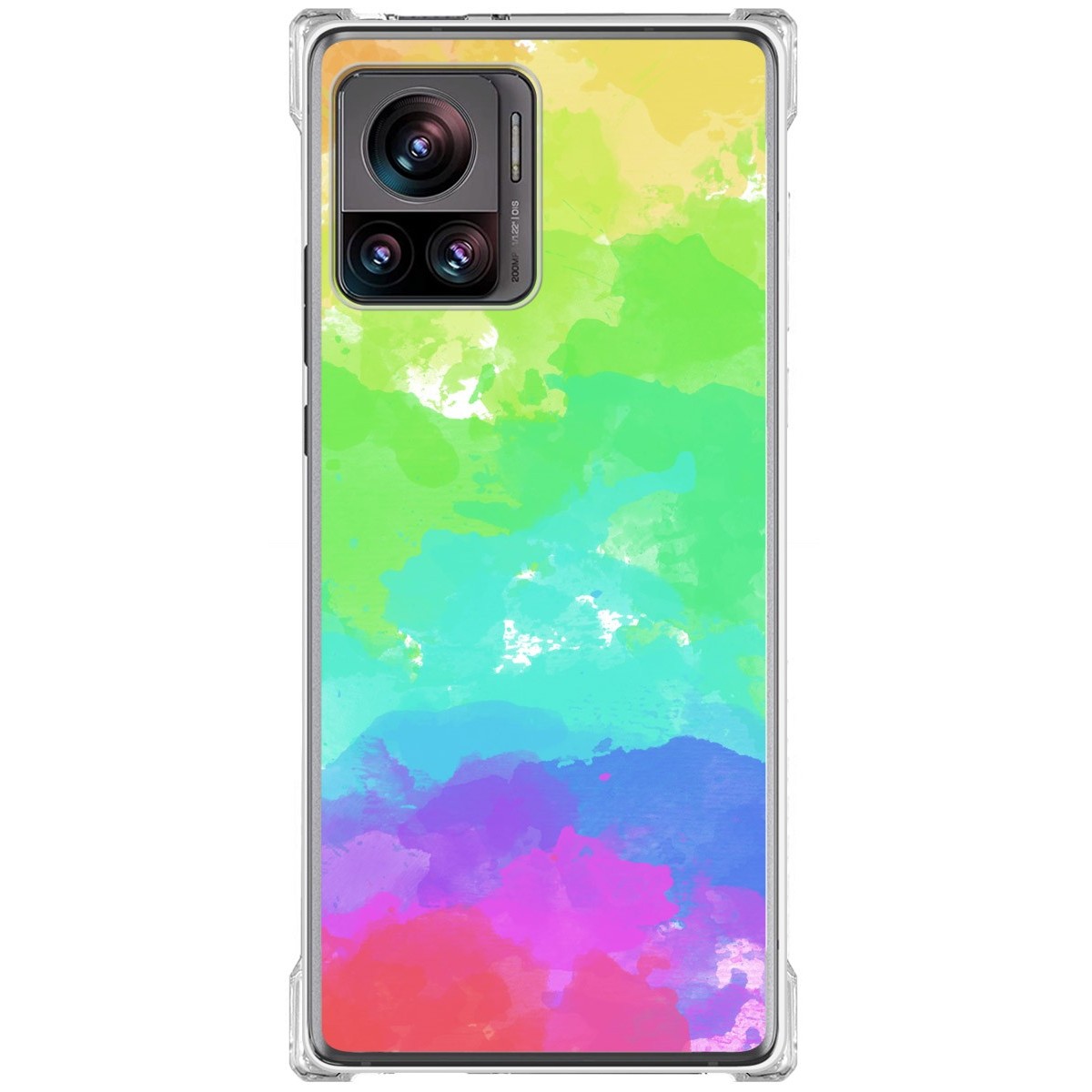 Funda Silicona Antigolpes para Motorola Edge 30 Ultra 5G diseño Acuarela 03 Dibujos