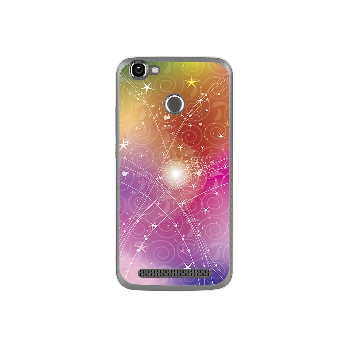 Funda Gel Tpu para Homtom HT50 Diseño Abstracto Dibujos