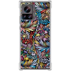 Funda Silicona Antigolpes para Motorola Edge 30 Ultra 5G diseño Flores 04 Dibujos