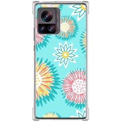 Funda Silicona Antigolpes para Motorola Edge 30 Ultra 5G diseño Flores 05 Dibujos