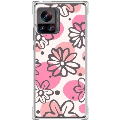 Funda Silicona Antigolpes para Motorola Edge 30 Ultra 5G diseño Flores 09 Dibujos