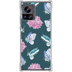 Funda Silicona Antigolpes para Motorola Edge 30 Ultra 5G diseño Flores 10 Dibujos