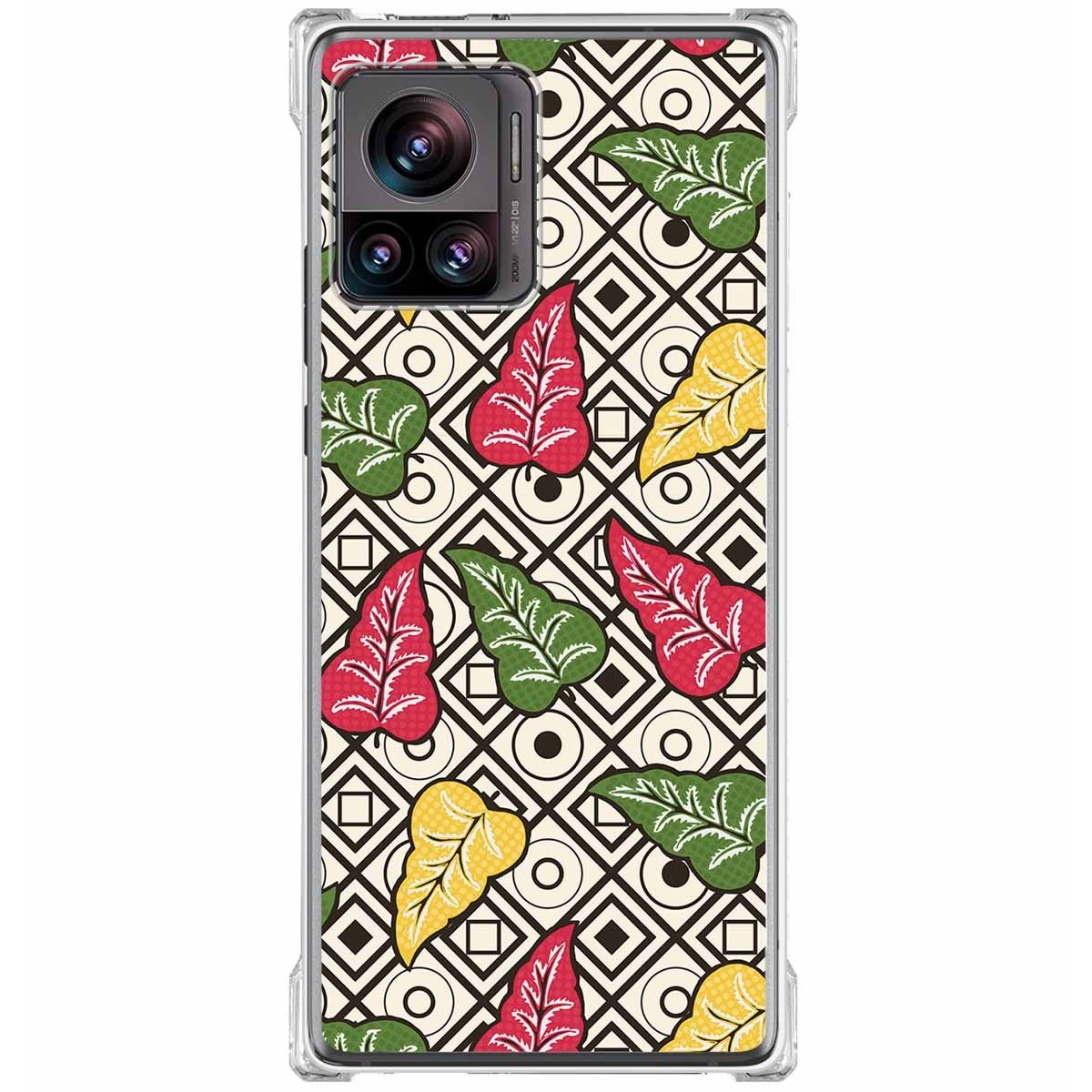 Funda Silicona Antigolpes para Motorola Edge 30 Ultra 5G diseño Flores 11 Dibujos