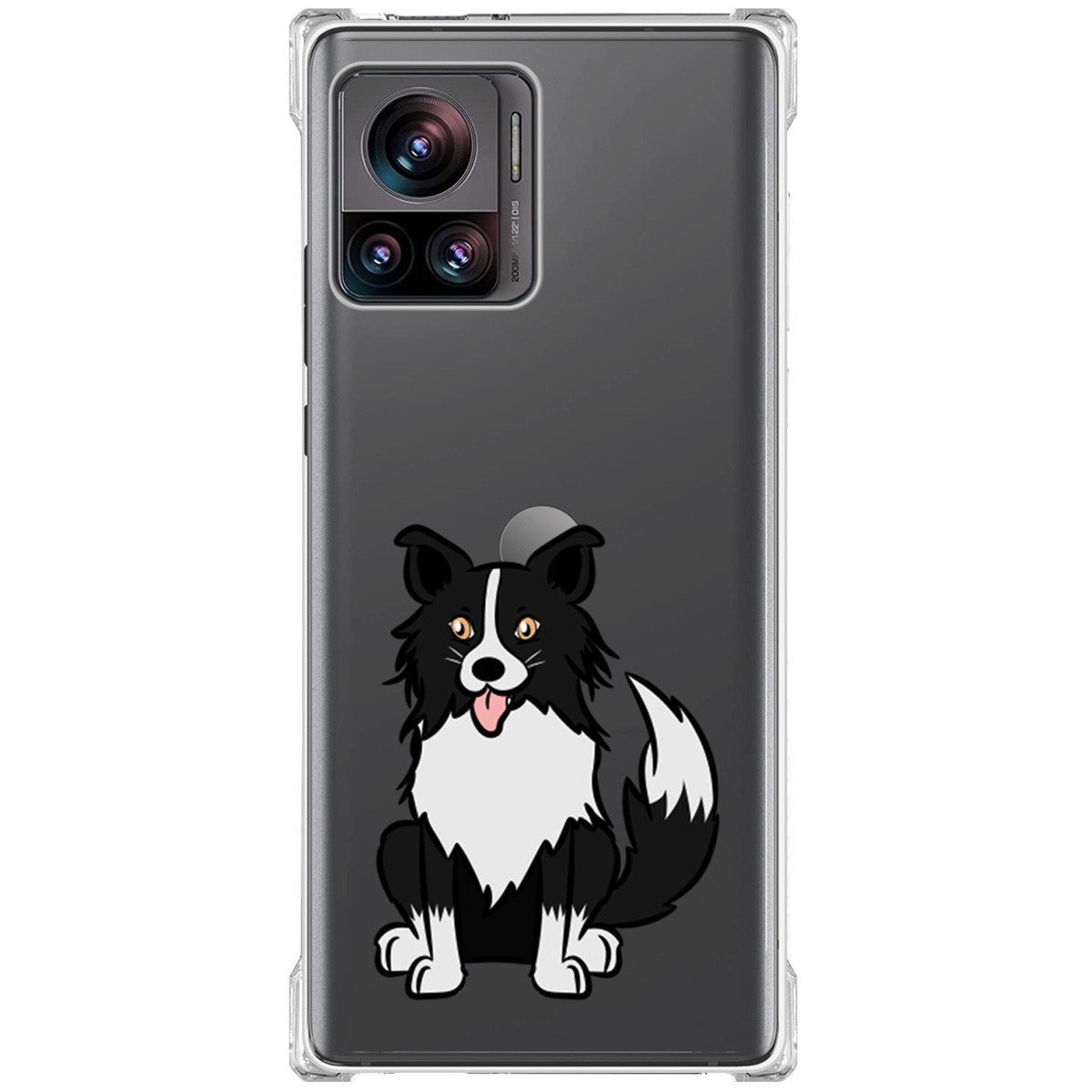 Funda Silicona Antigolpes para Motorola Edge 30 Ultra 5G diseño Perros 01 Dibujos