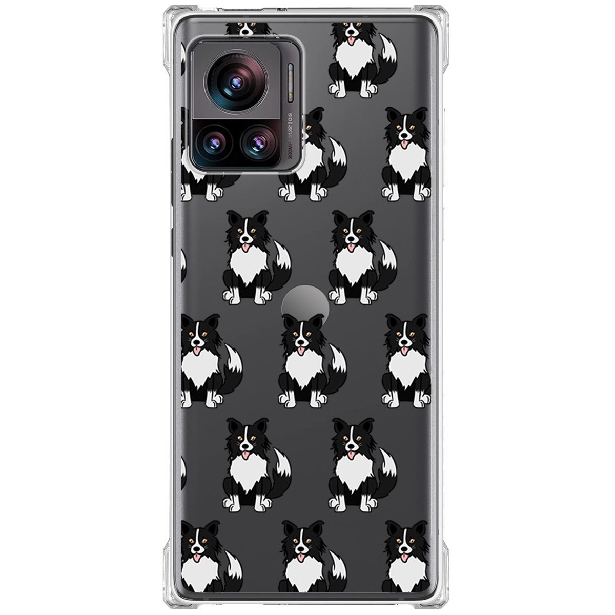 Funda Silicona Antigolpes para Motorola Edge 30 Ultra 5G diseño Perros 07 Dibujos