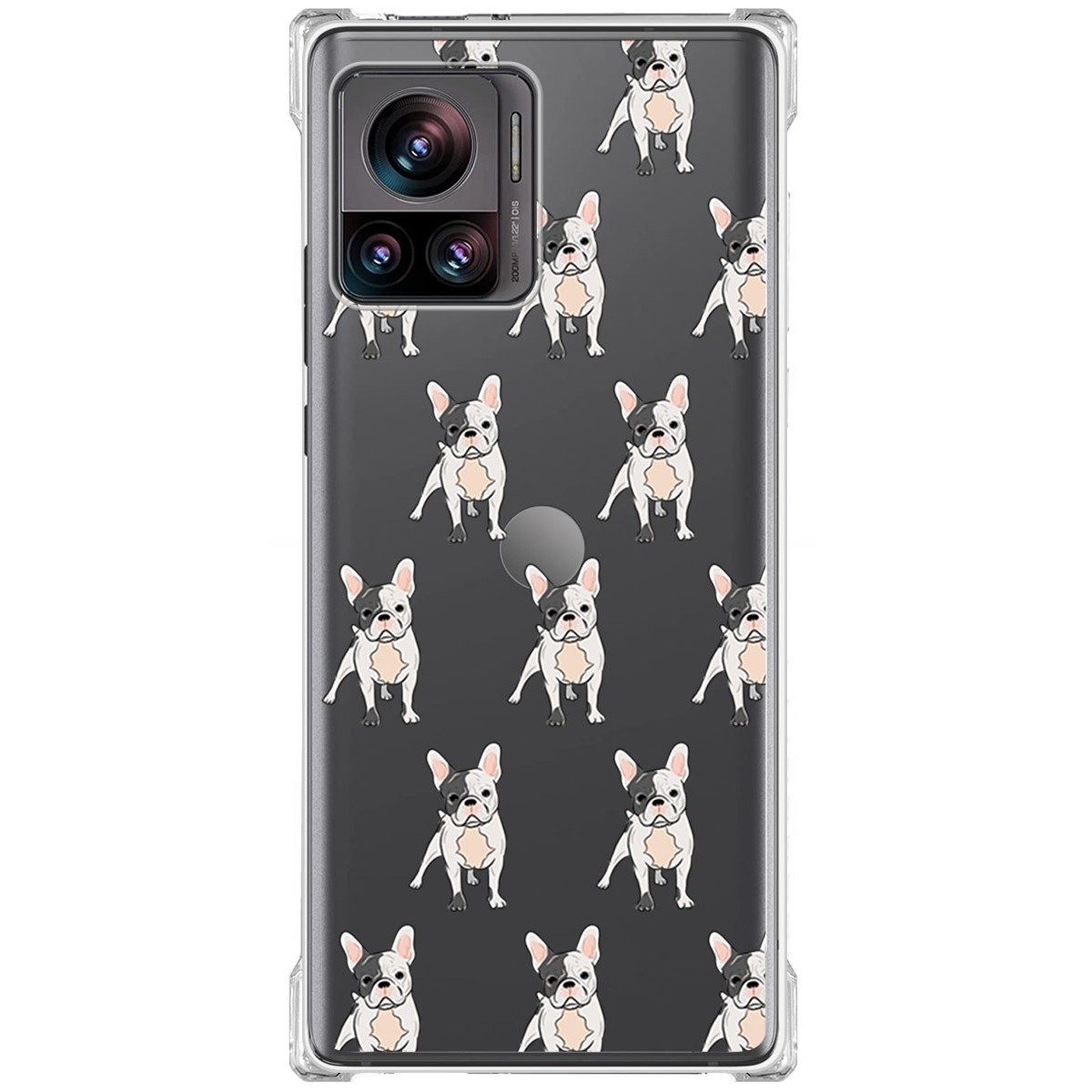 Funda Silicona Antigolpes para Motorola Edge 30 Ultra 5G diseño Perros 12 Dibujos