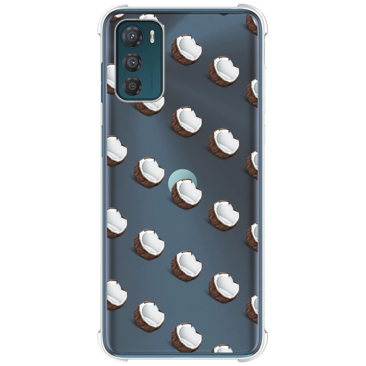 Funda Silicona Antigolpes para Motorola Moto G42 4G diseño Cocos Dibujos