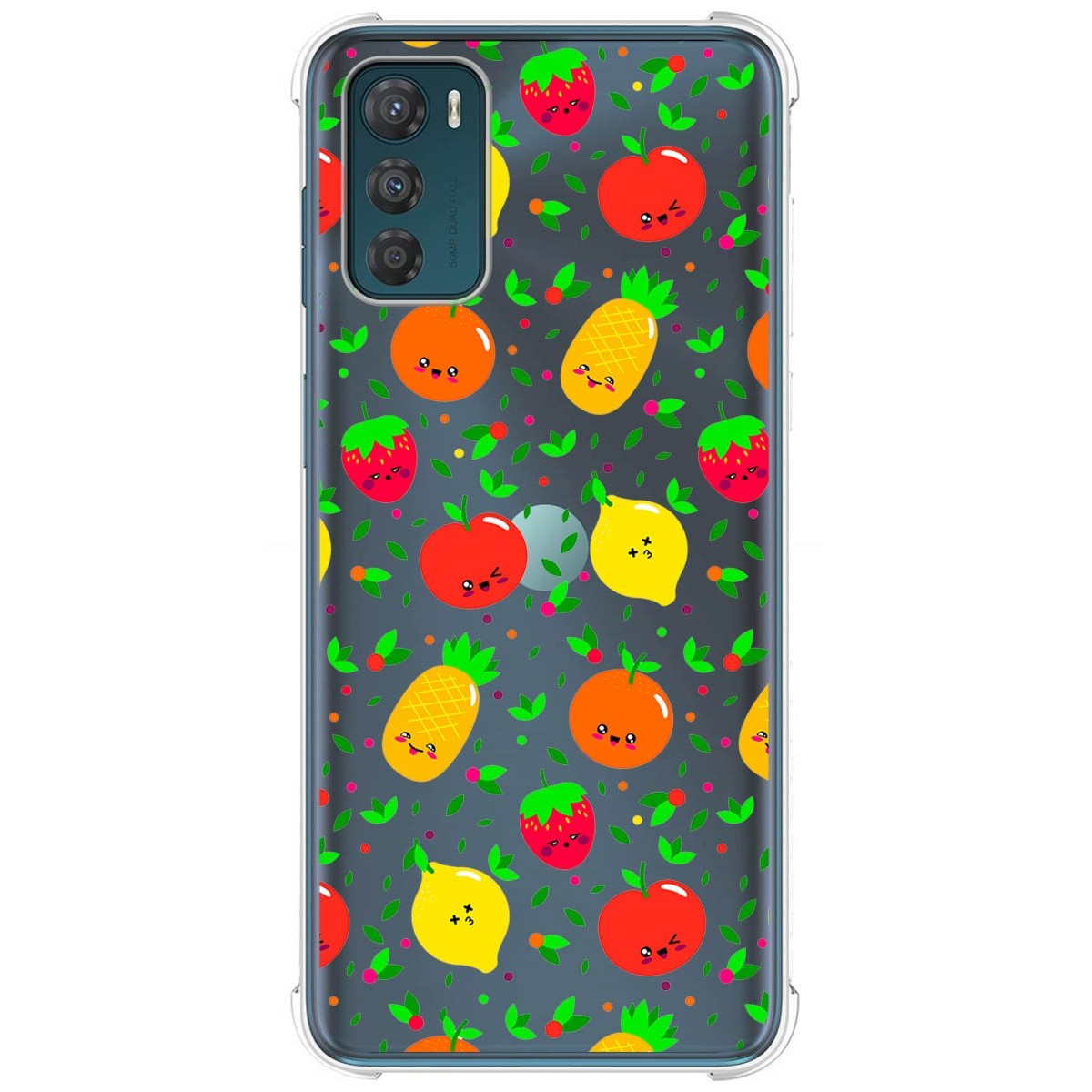 Funda Silicona Antigolpes para Motorola Moto G42 4G diseño Frutas 01 Dibujos
