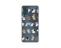 Funda Silicona Antigolpes para Motorola Moto G42 4G diseño Perros Dibujos