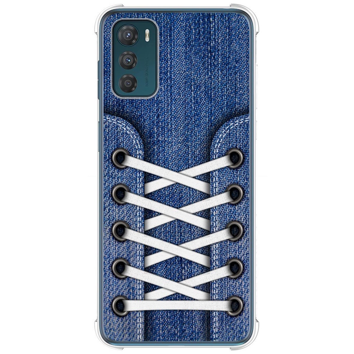 Funda Silicona Antigolpes para Motorola Moto G42 4G diseño Zapatillas 01 Dibujos