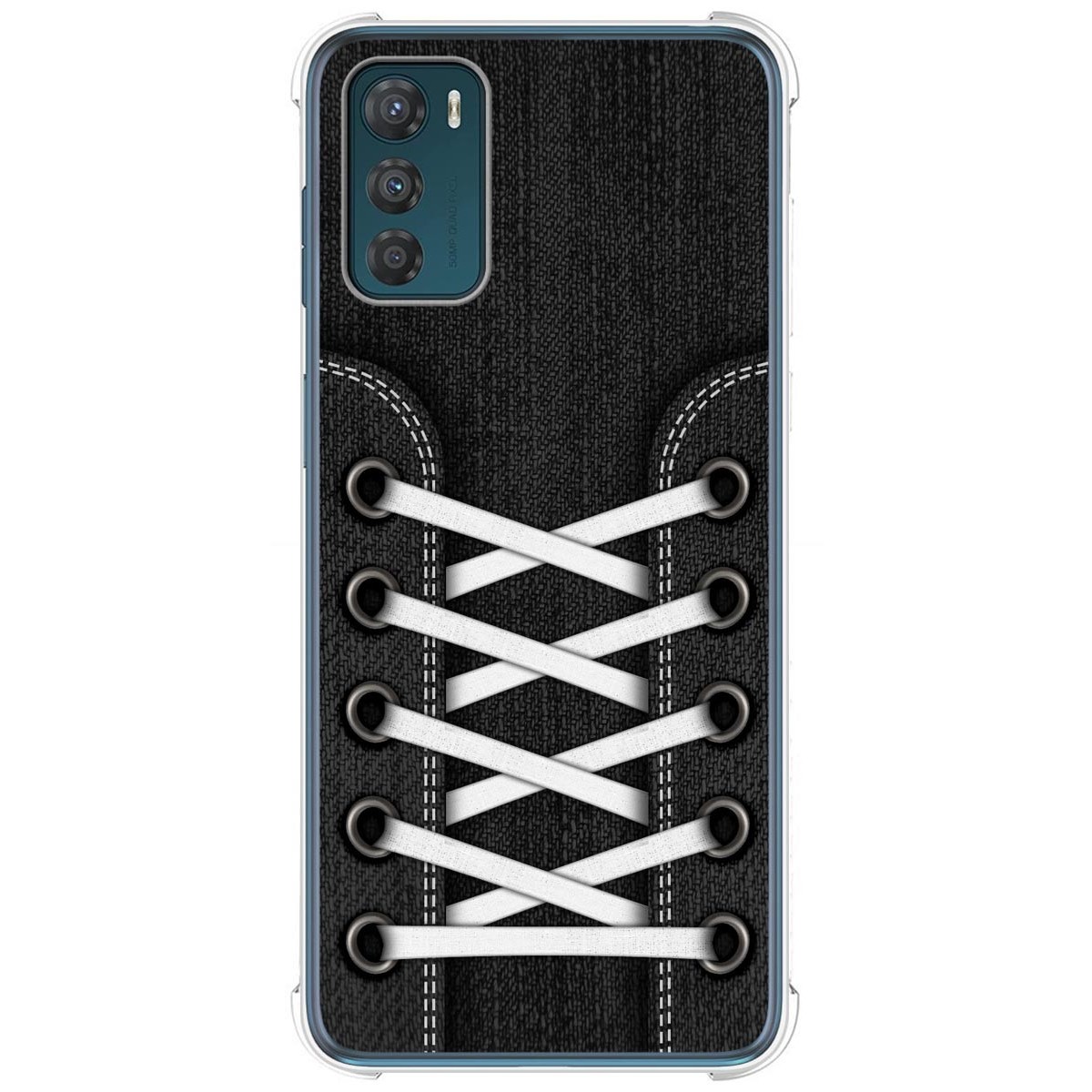Funda Silicona Antigolpes para Motorola Moto G42 4G diseño Zapatillas 02 Dibujos