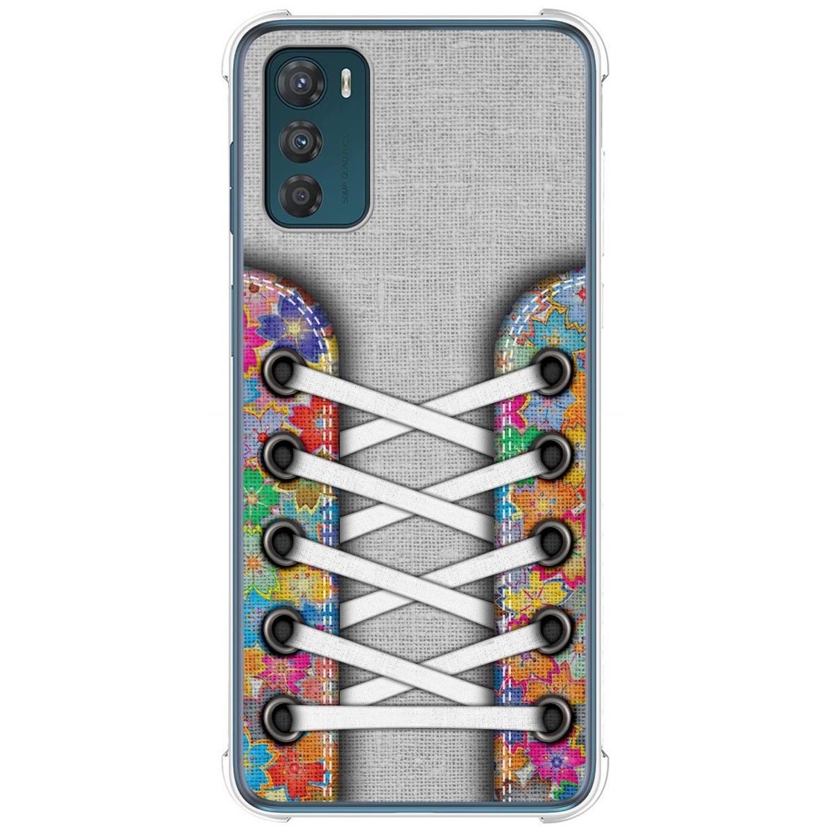 Funda Silicona Antigolpes para Motorola Moto G42 4G diseño Zapatillas 04 Dibujos