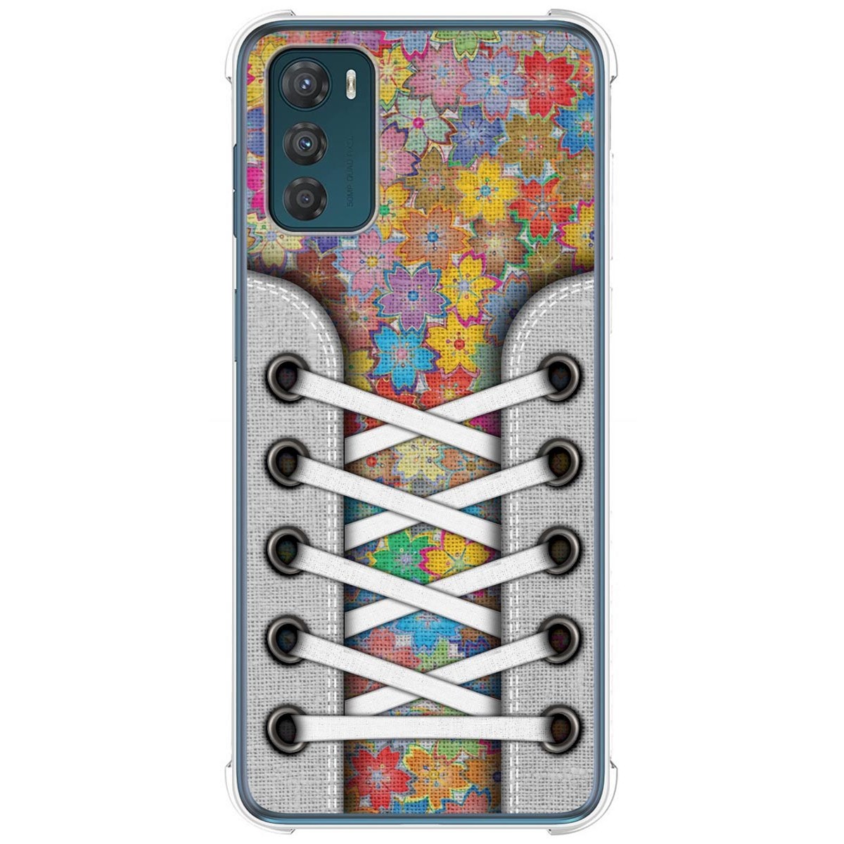 Funda Silicona Antigolpes para Motorola Moto G42 4G diseño Zapatillas 05 Dibujos