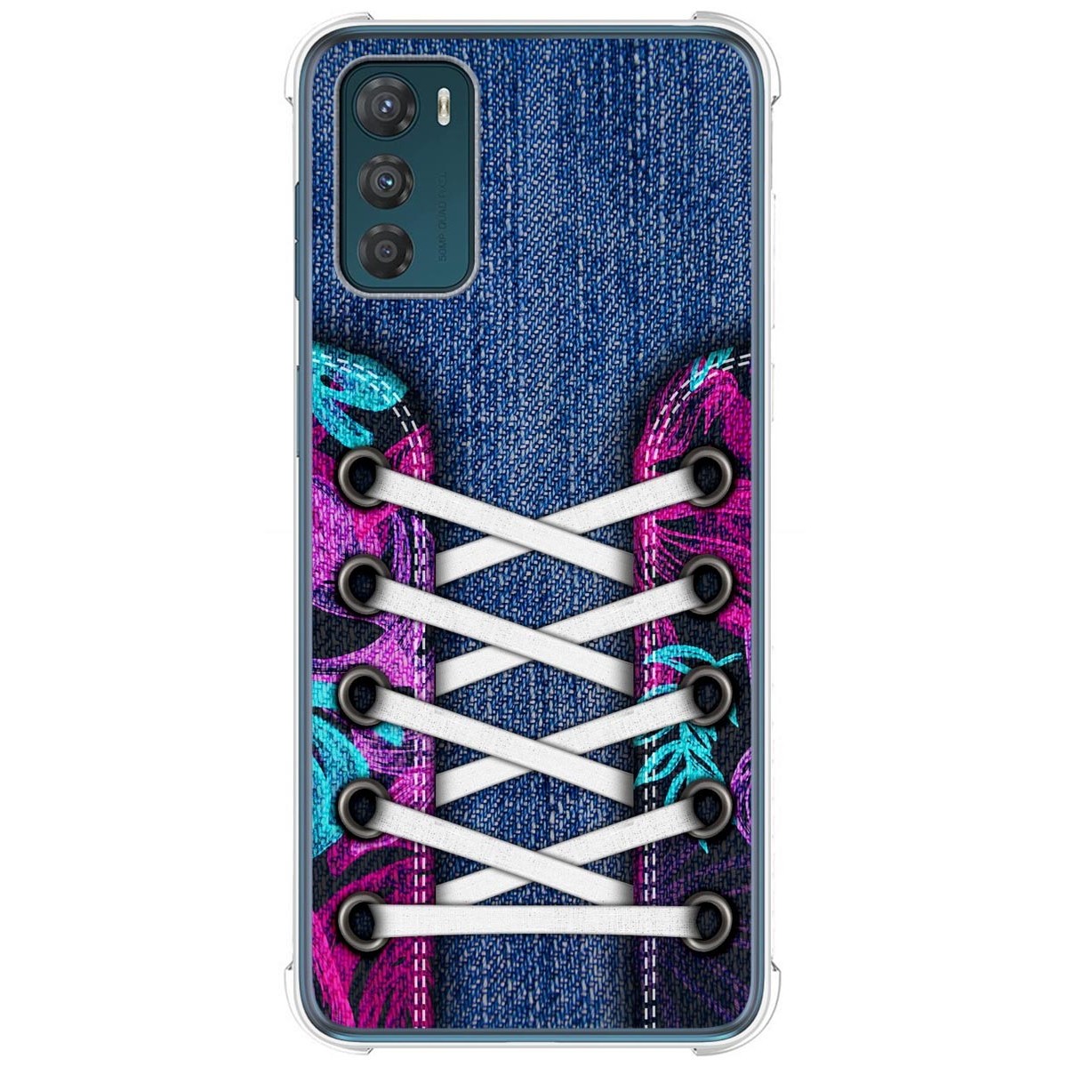 Funda Silicona Antigolpes para Motorola Moto G42 4G diseño Zapatillas 06 Dibujos