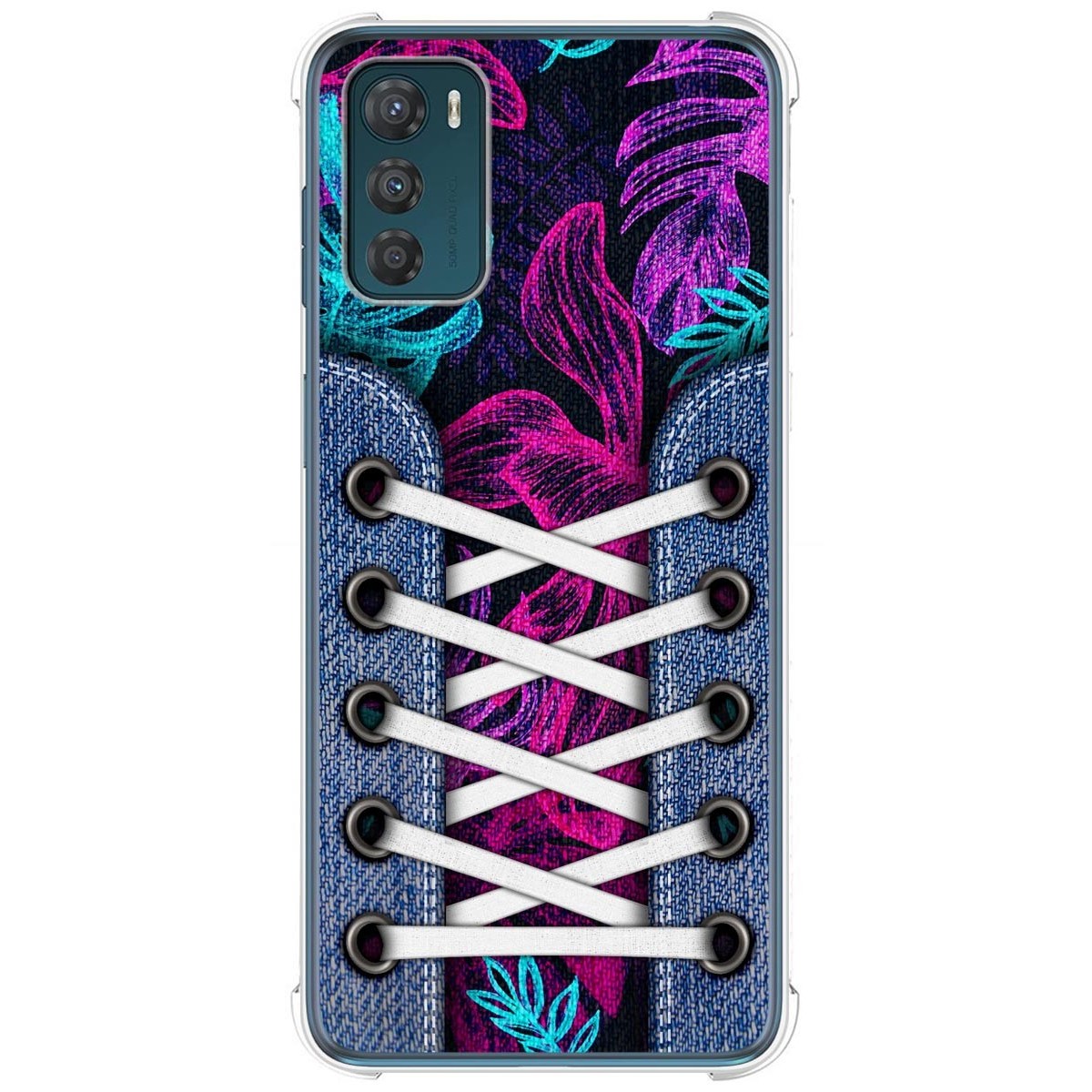 Funda Silicona Antigolpes para Motorola Moto G42 4G diseño Zapatillas 07 Dibujos